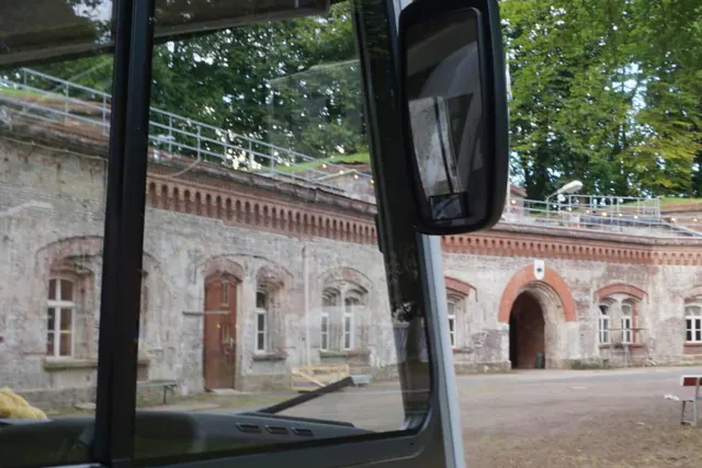 Wohnmobilstellplatz in der Festung Grauerort