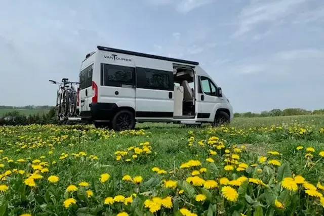Wohnmobilstellplatz auf dem Geflügelhof Arnsdorf